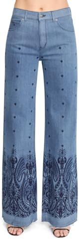 PAIGE Women's Rumi Pants, Nimes, 26 at Amazon Women's Clothing store